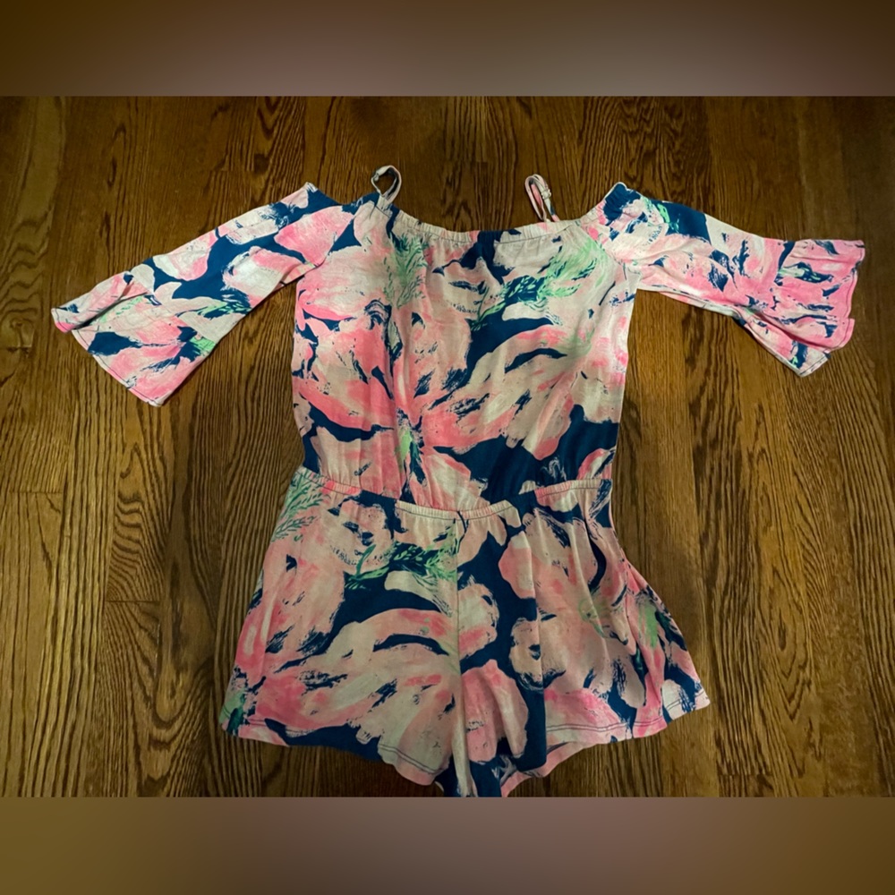 Girls Lilly Pulitzer sz 12-14 romper